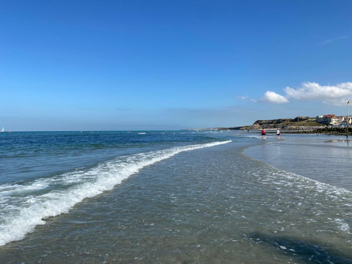 La Mer En Vue, Destination Naturelle Pour 2, Avec Wifi Et Parking Wimereux Εξωτερικό φωτογραφία